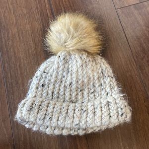 Marbled Knit Newborn Beanie